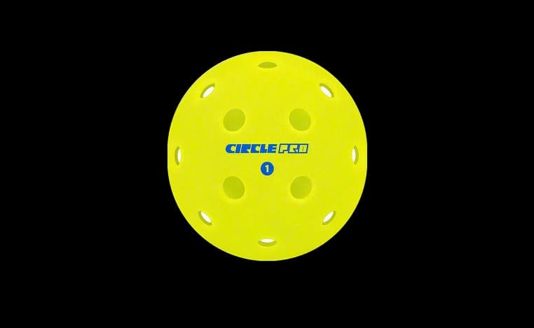 Bag of 10 training balls, 48 holes Circle Pro Training